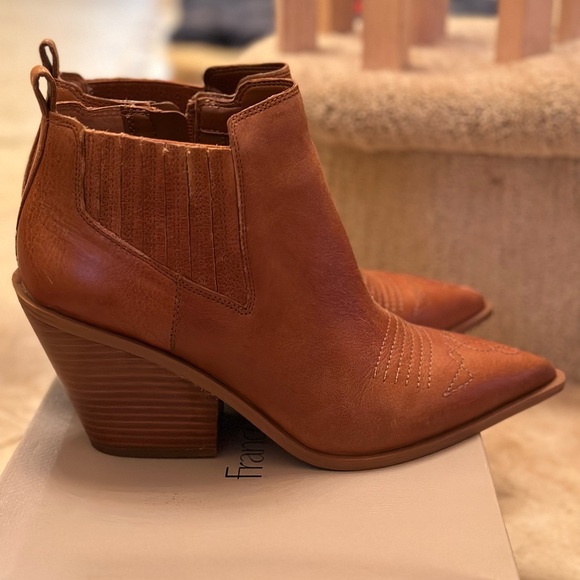 Franco Sarto Shoes - FrancoSarto Cavallarie Western style booties in Size 8 1/2. Like new condition